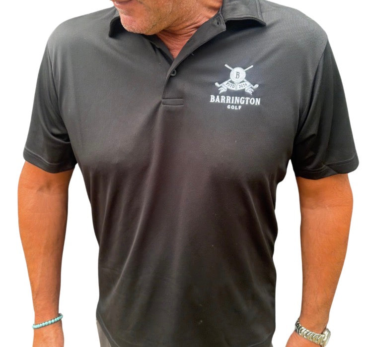Black Barrington golf shirt
